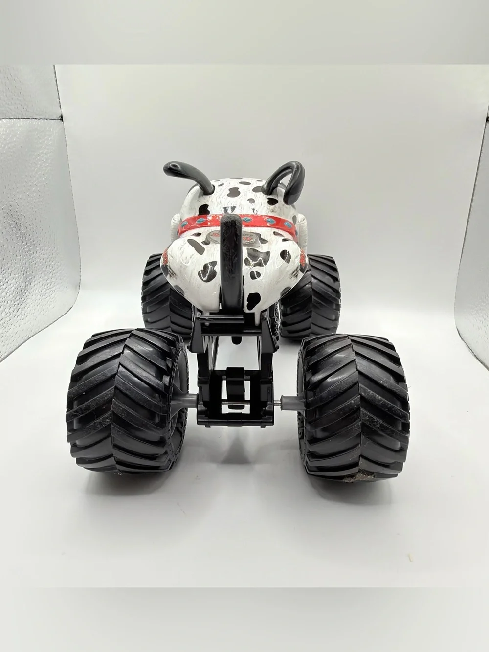 Spin Master 2018 Monster Jam Monster Mutt Dalmatian Rev N Roar Push Car